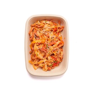 Beef Pastrami Veggie Pasta