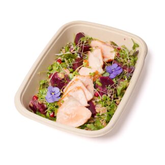 Salmon with Beetroot Salad