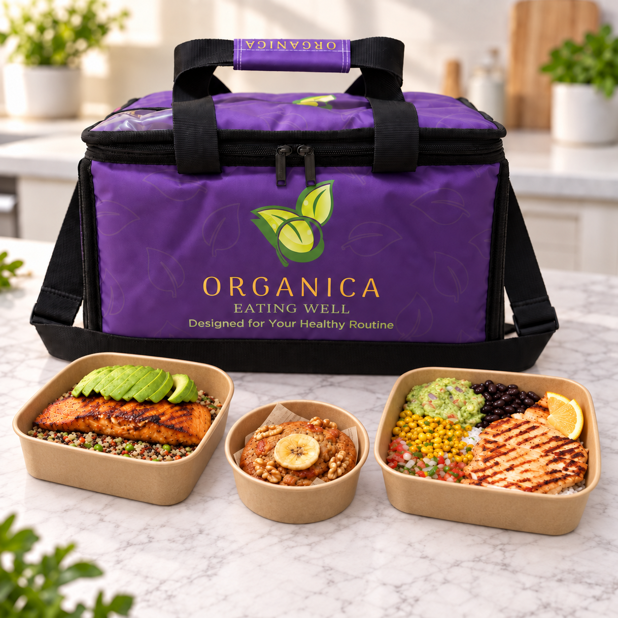 Fresh Organica healthy meal