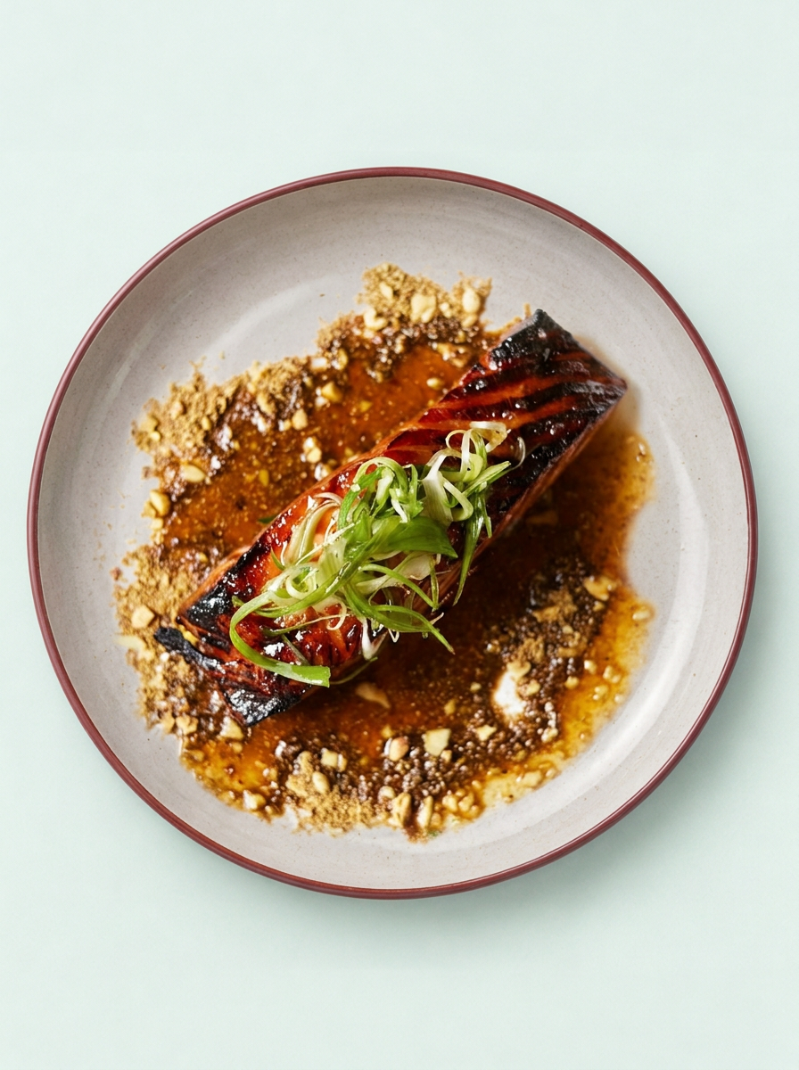 Temporary photo for Dukka Spiced Salmon
