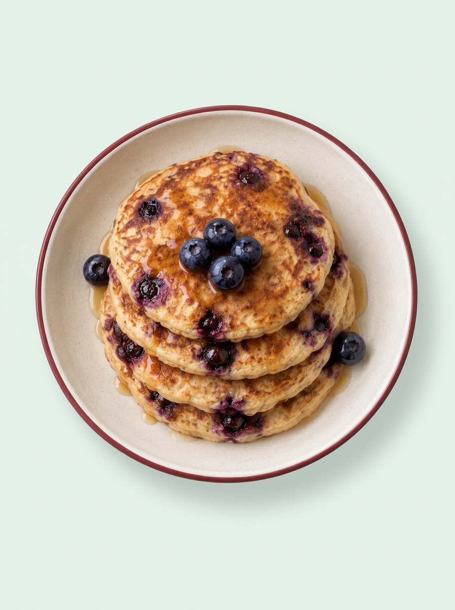 Temporary photo for Blueberry Protein Pancakes