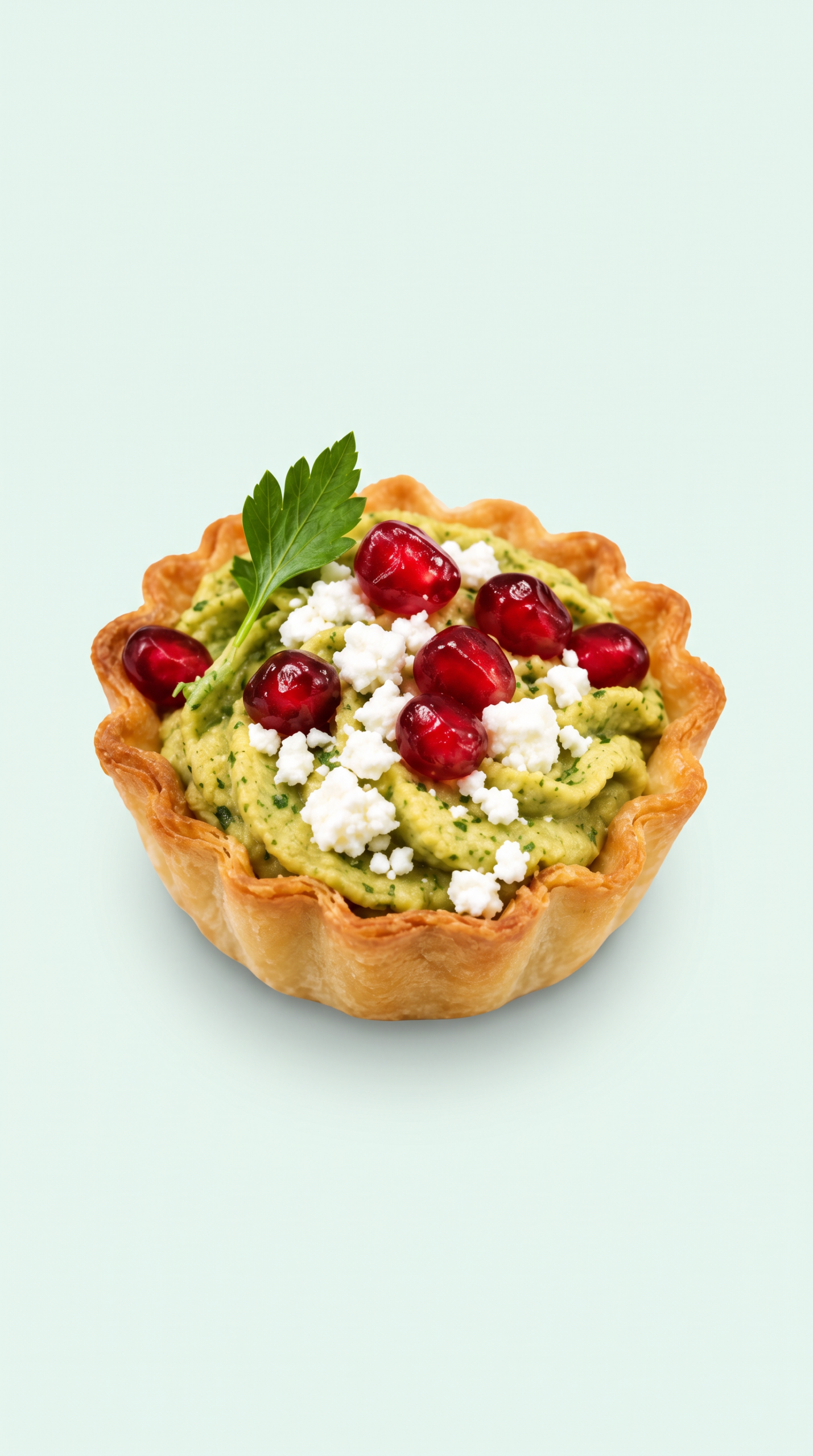 Temporary photo for Basil Hummus with Crackers