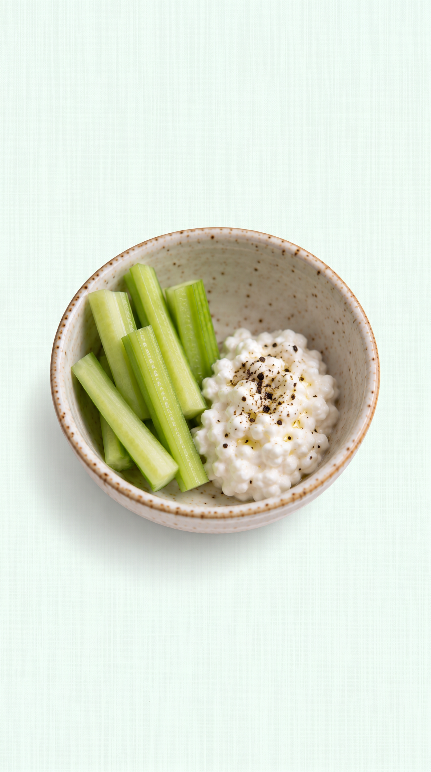 Temporary photo for Celery Sticks with Cottage Cheese