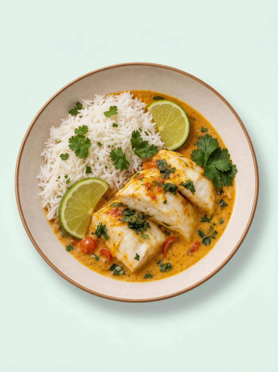 Temporary photo for Baked White Fish with Herbs